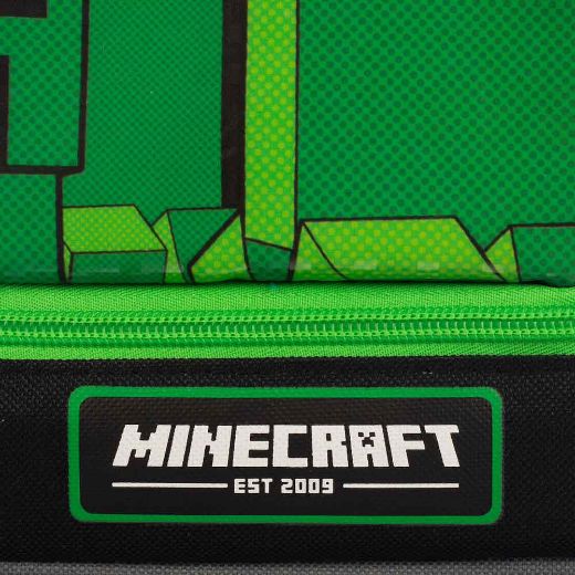 Picture of Minecraft Creeper Insulated Lunch Tote