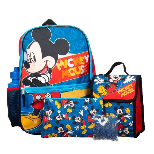 Picture of Disney Mickey Mouse 5 pc Backpack Set
