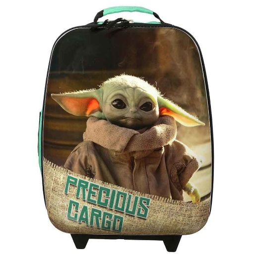 Picture of Star Wars The Mandalorian Grogu Collapsible Rolling Luggage