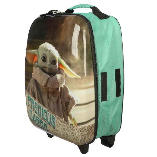 Picture of Star Wars The Mandalorian Grogu Collapsible Rolling Luggage