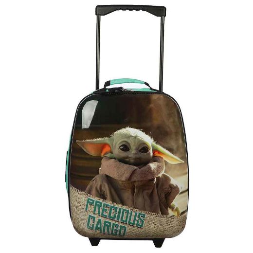 Picture of Star Wars The Mandalorian Grogu Collapsible Rolling Luggage