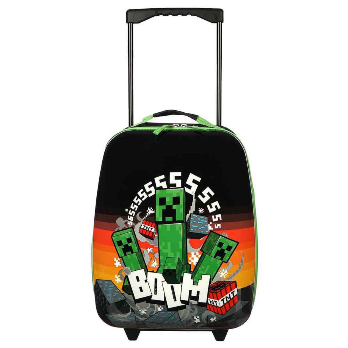 Picture of Minecraft Collapsible Rolling Luggage