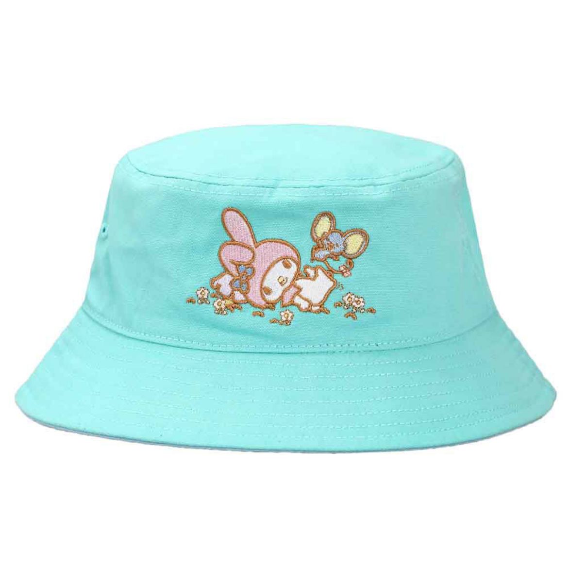 Picture of My Melody & Flat Embroidered Bucket Hat