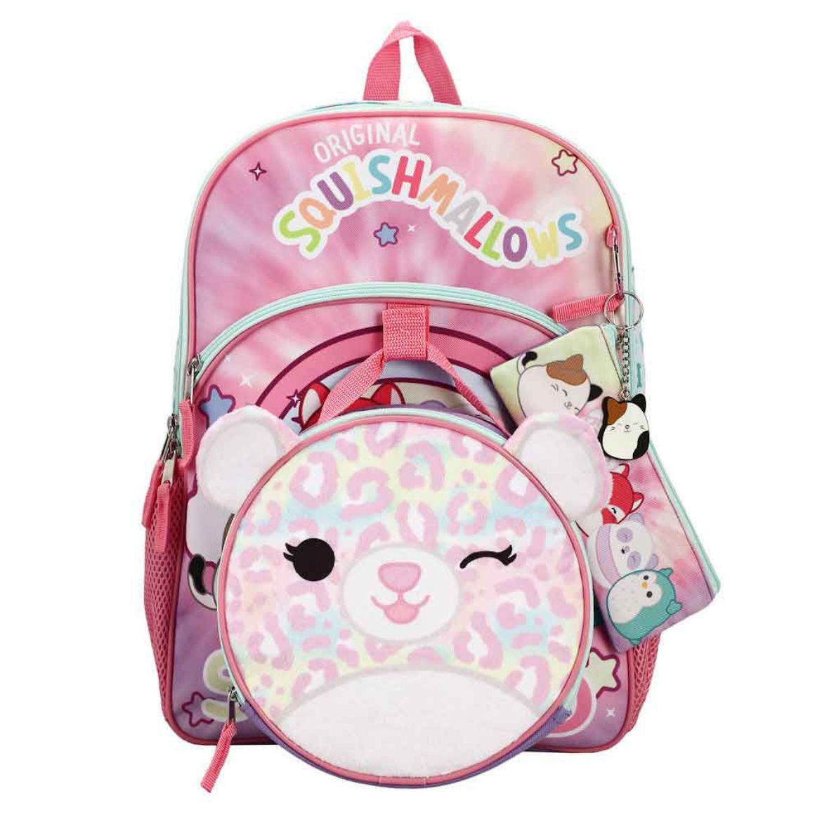 Picture of Squishmallows Squad Sublimated Print 4 pc Backpack Set