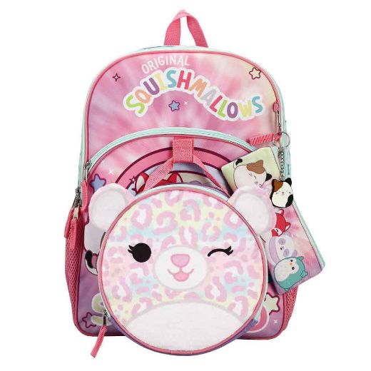Picture of Squishmallows Squad Sublimated Print 4 pc Backpack Set