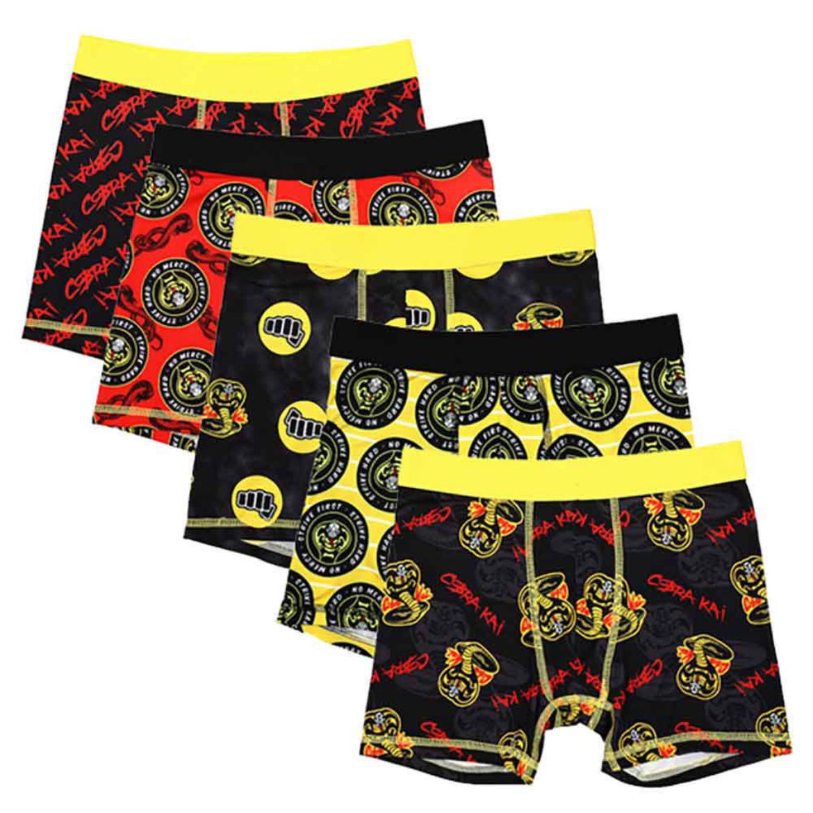 Picture of Cobra Kai Youth 5 pc. Boxer Briefs