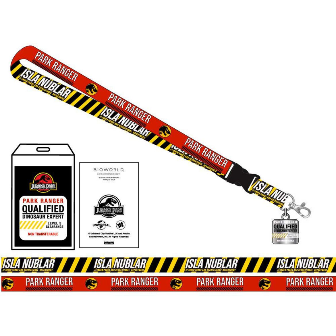 Picture of Jurassic Park Ranger Lanyard