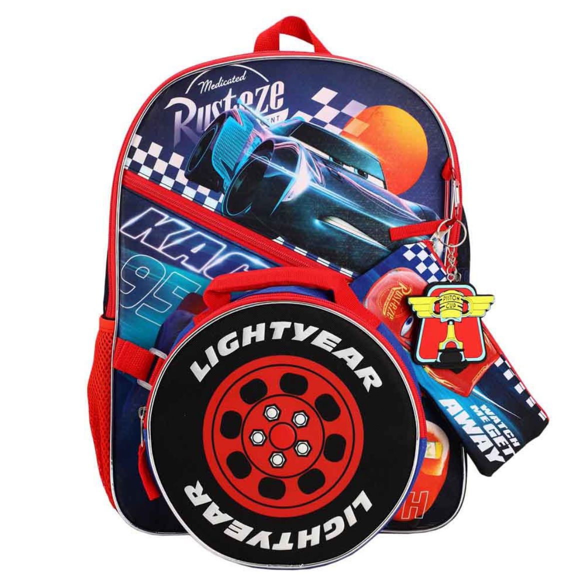 Picture of Disney Pixar Cars 5 pc Backpack Set