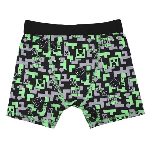 Picture of Minecraft Creeper Youth 5 pc. Boxer Briefs