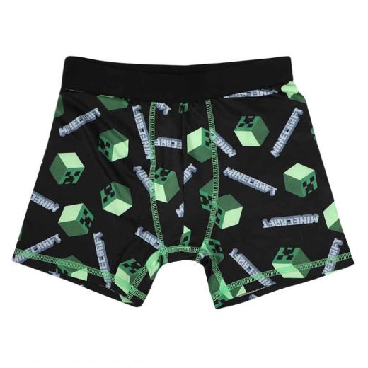 Picture of Minecraft Creeper Youth 5 pc. Boxer Briefs