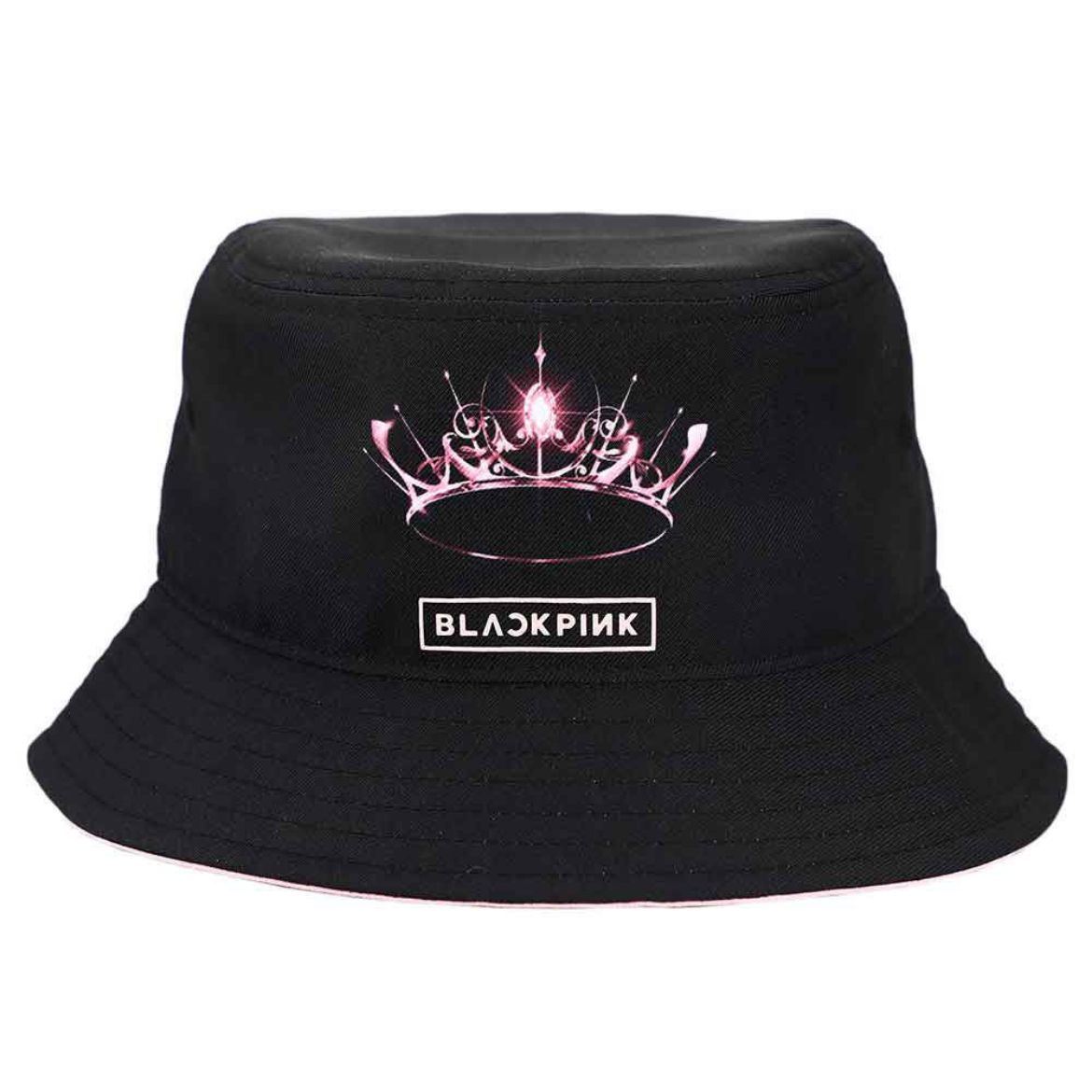 Picture of BLACKPINK Logo & Contrast Brim Bucket Hat