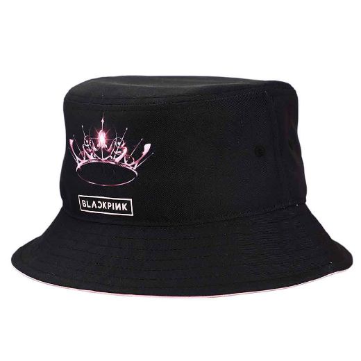 Picture of BLACKPINK Logo & Contrast Brim Bucket Hat