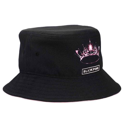 Picture of BLACKPINK Logo & Contrast Brim Bucket Hat