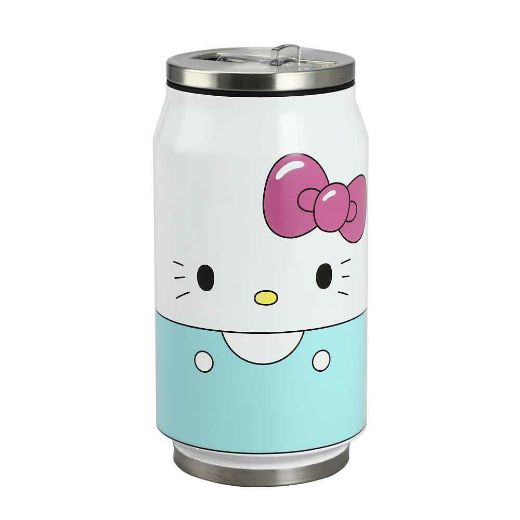 Picture of Hello Kitty 10 oz. Stainless Steel Travel Soda Can