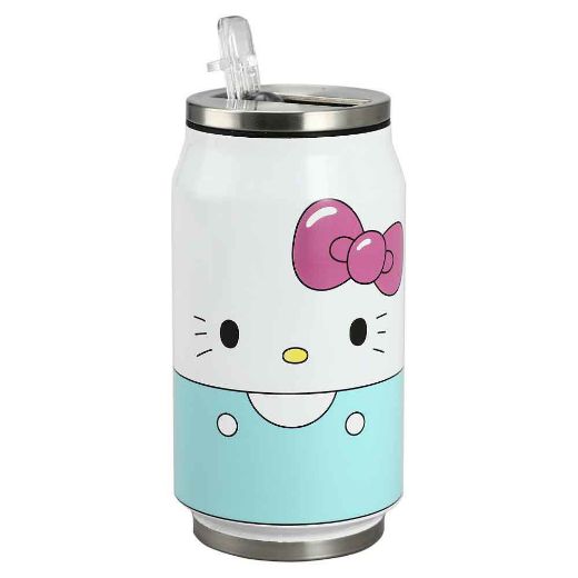 Picture of Hello Kitty 10 oz. Stainless Steel Travel Soda Can