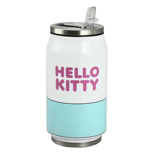 Picture of Hello Kitty 10 oz. Stainless Steel Travel Soda Can