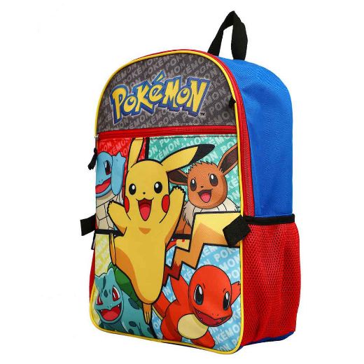Picture of Pokemon 4 pc Backpack Set