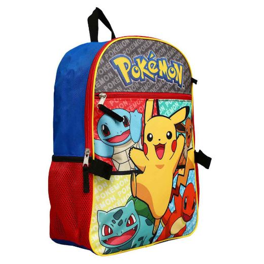 Picture of Pokemon 4 pc Backpack Set