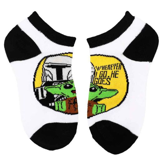 Picture of LEGO x Star Wars Mandalorian 5 Pair Ankle Socks