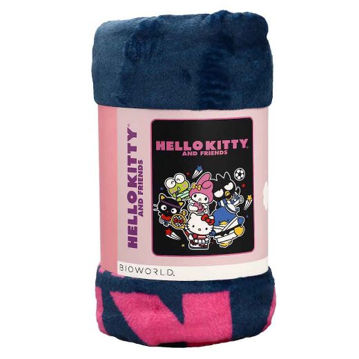 Picture of Hello Kitty & Friends Sports Fleece Throw Blanket