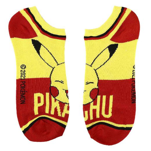 Picture of Pokemon Character Names 6 Pair Ankle Socks