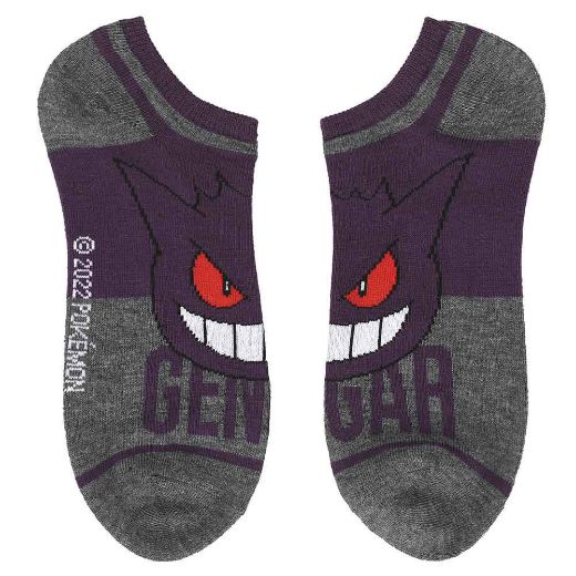 Picture of Pokemon Character Names 6 Pair Ankle Socks