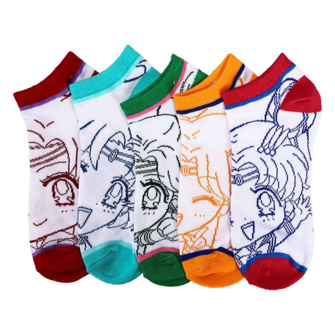 Picture of Sailor Moon 5 Pair Ankle Socks