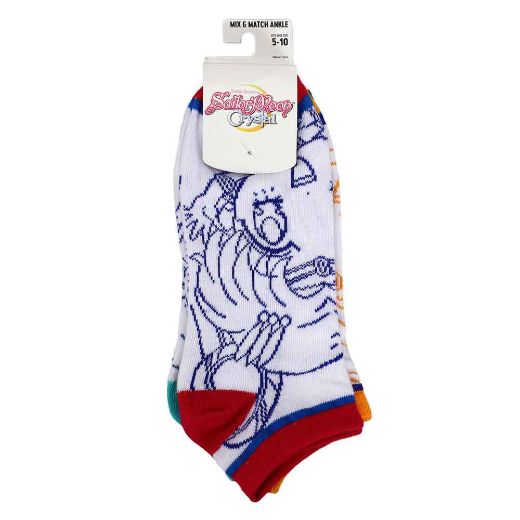 Picture of Sailor Moon 5 Pair Ankle Socks