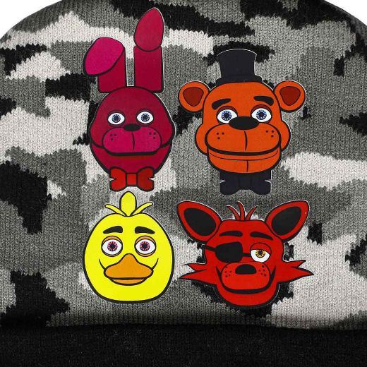 Picture of Five Nights at Freddy's Youth Beanie & Gloves Combo