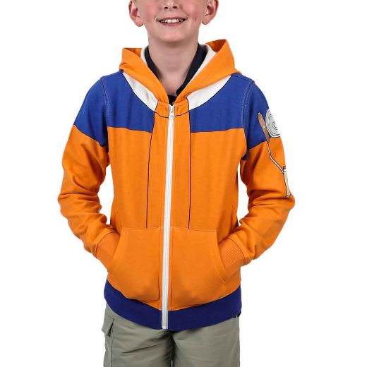 Picture of Naruto Uzumaki Cosplay Youth Hoodie