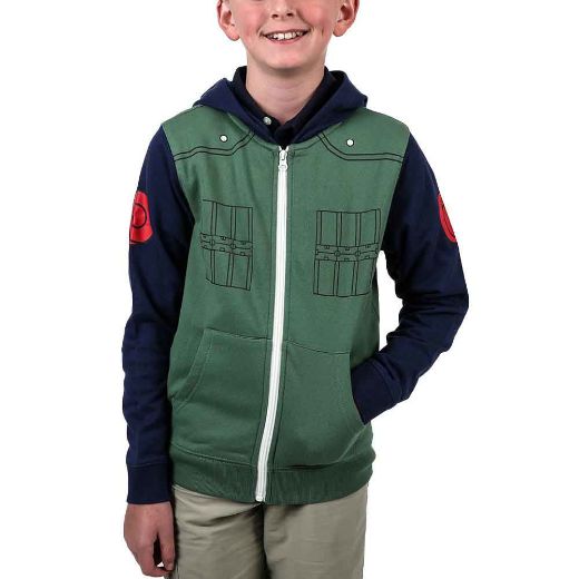 Picture of Naruto Kakashi Hatake Cosplay Youth Hoodie