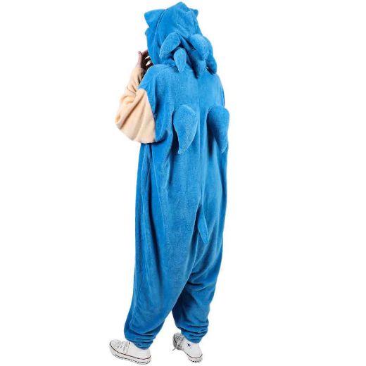 Picture of Sonic the Hedgehog Cosplay Union Suit