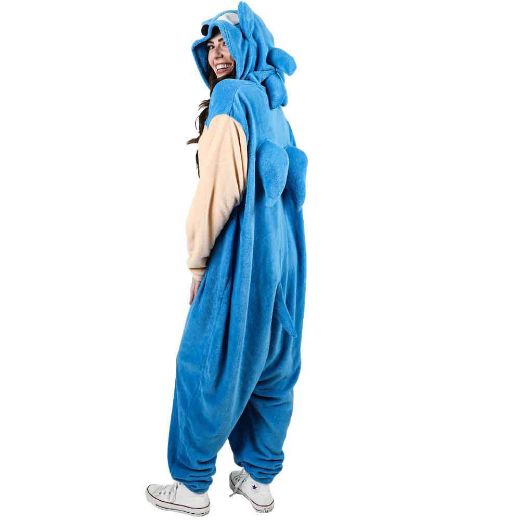 Picture of Sonic the Hedgehog Cosplay Union Suit