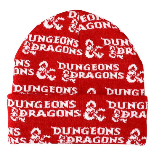 Picture of Dungeons & Dragons Logo Jacquard Cuff Beanie