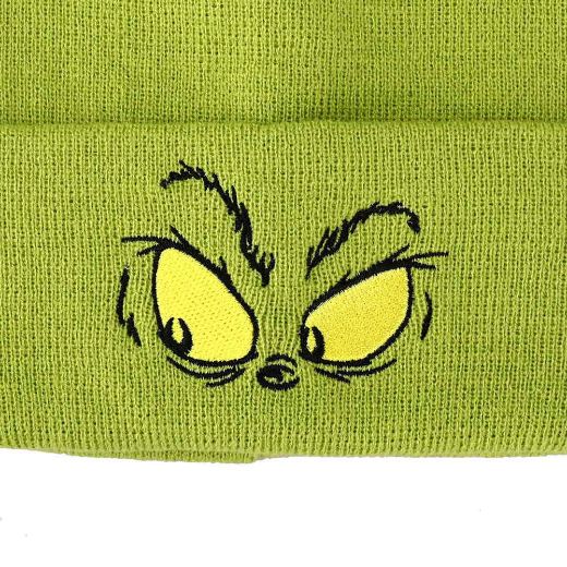 Picture of Dr. Seuss The Grinch Big Face Cuff Beanie