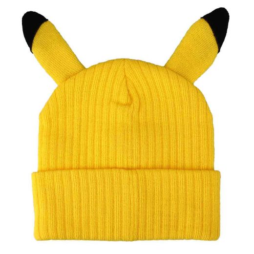 Picture of Pokemon Pikachu 3D Cosplay Cuff Beanie