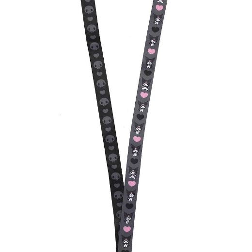 Picture of Kuromi	& Baku Sublimated Lanyard