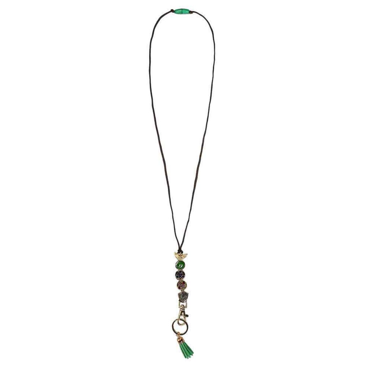 Picture of Zelda Icons Charm Beaded Lanyard
