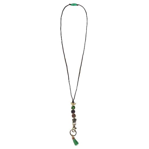 Picture of Zelda Icons Charm Beaded Lanyard
