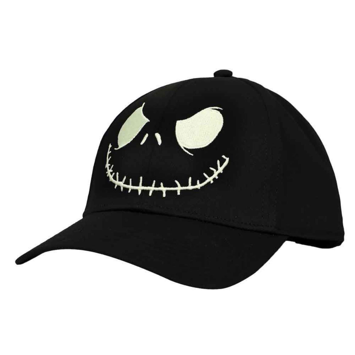 Picture of The Nightmare Before Christmas Jack Glow. Elite Flex Pre-Curved Bill Snapback