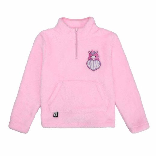 Picture of Squishmallows Lola the Unicorn Love Junior Fleece Pullover