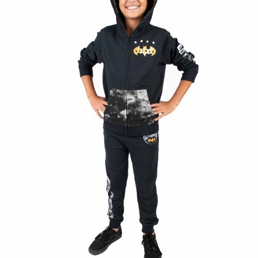 Picture of DC Comics Batman Youth Zip-Up Hoodie & Jogger Combo