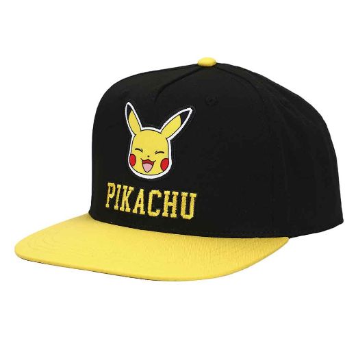 Picture of Pokemon Pikachu Twill Youth Flat Bill Snapback