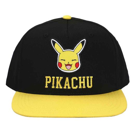 Picture of Pokemon Pikachu Twill Youth Flat Bill Snapback