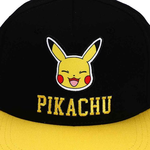 Picture of Pokemon Pikachu Twill Youth Flat Bill Snapback