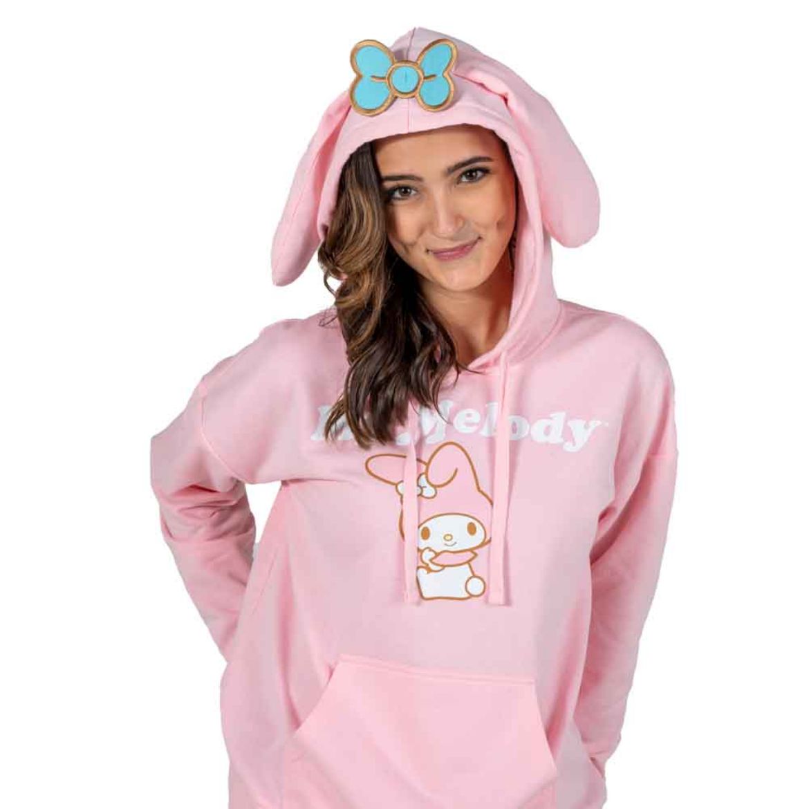 Picture of My Melody 3D Ears Juniors Cosplay Hoodie