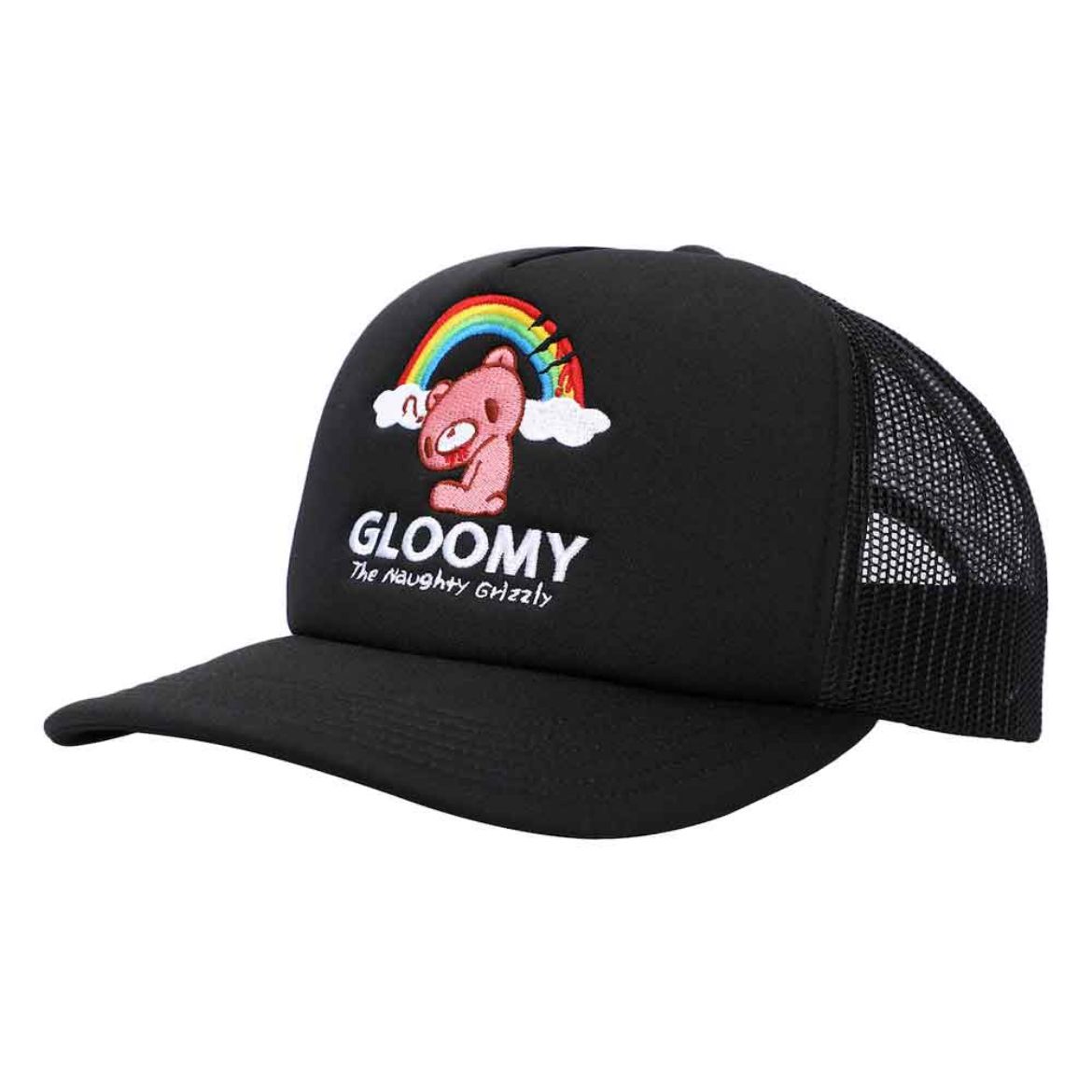 Picture of Gloomy Bear Embroidered Rainbow Trucker