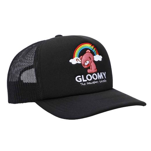 Picture of Gloomy Bear Embroidered Rainbow Trucker