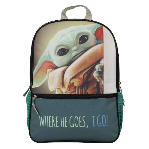 Picture of Star Wars The Mandalorian & Grogu Double-Sided Youth Backpack