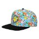 Picture of Pokemon Pikachu AOP Rubber Patch Youth Flat Bill Snapback